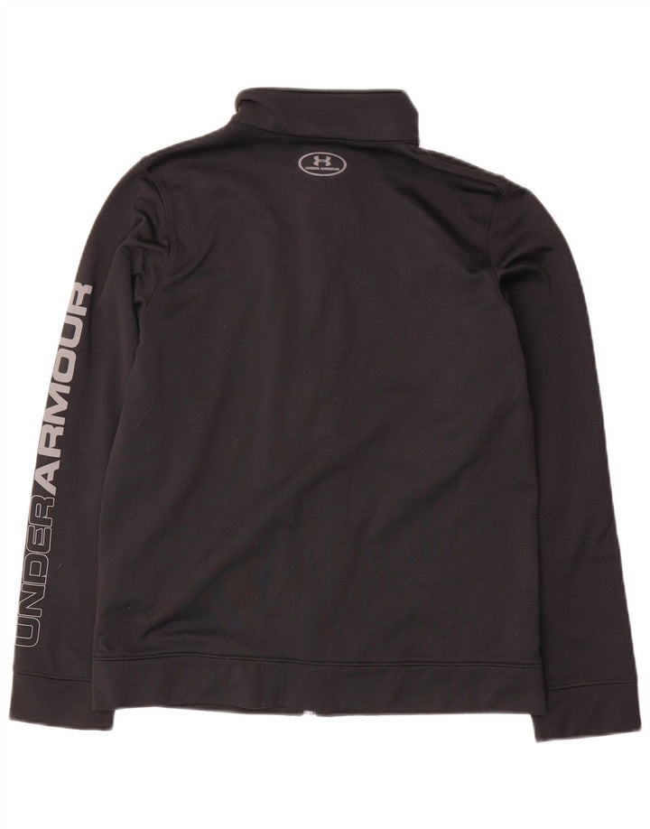 Under Armour Veste de Survêtement Garçon 11-12 ans Grand Noir Polyester