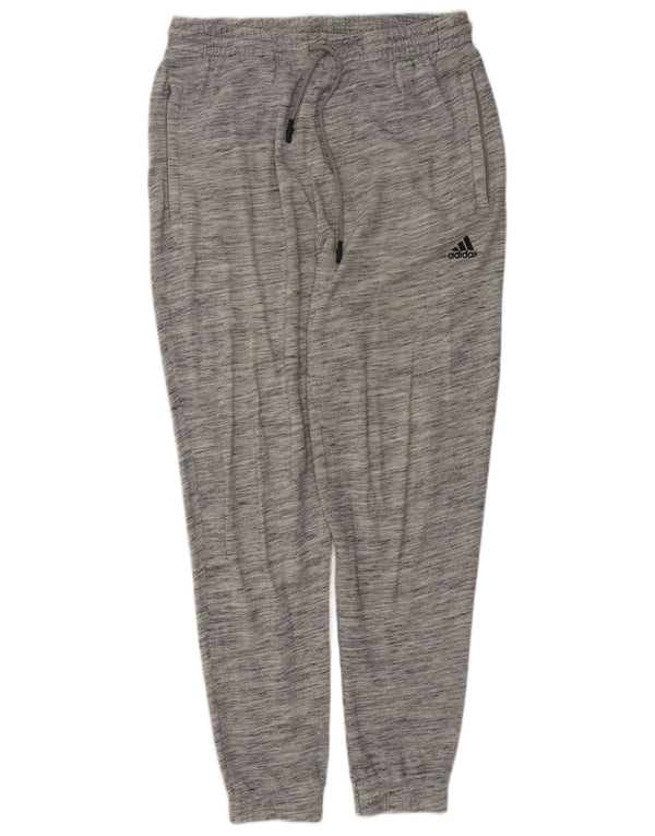 Adidas Pantalon de survêtement pour homme en coton moucheté Gris Taille L