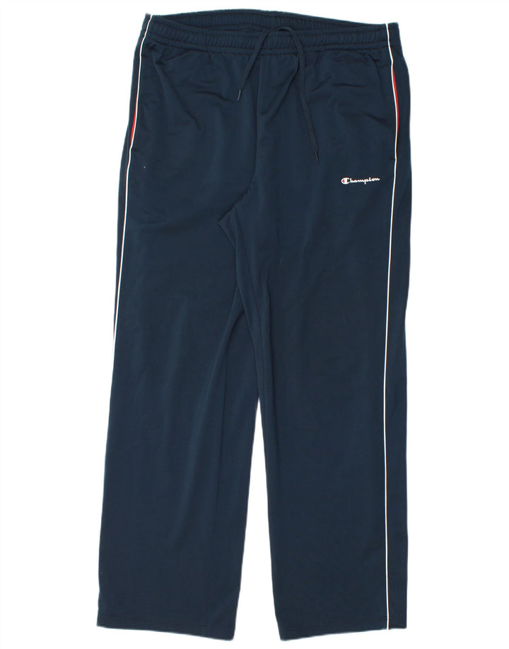 Champion Pantalon De Survêtement Homme Large Bleu Marine Polyester