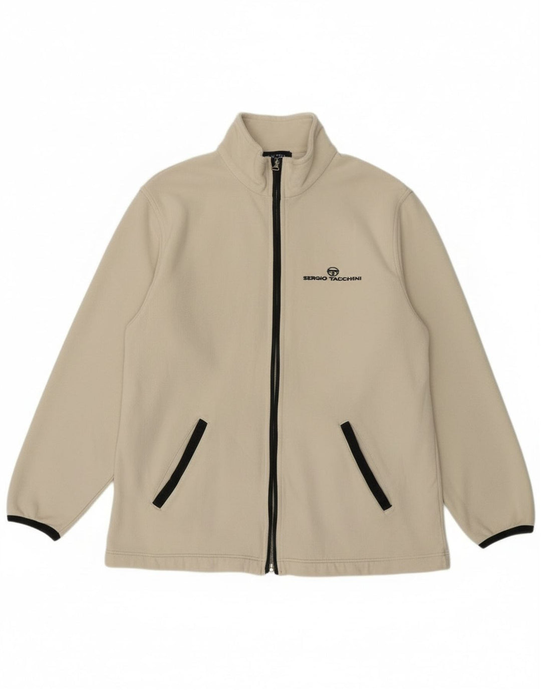 Sergio Tacchini Veste De Survêtement Pour Homme Petit Blanc Cassé