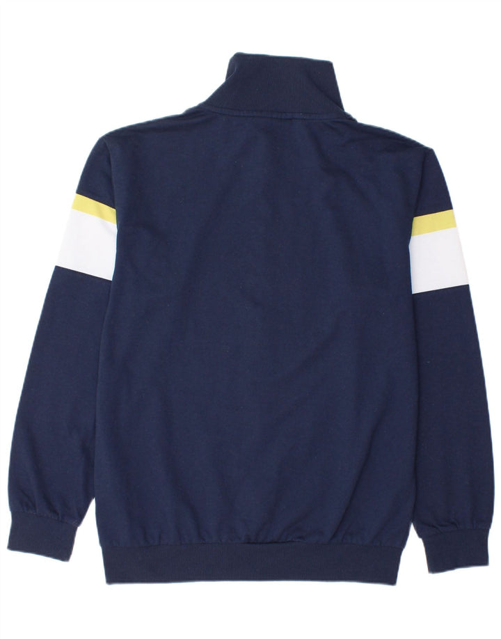 Kappa Veste de Survêtement Homme Bleu Marine Moyen Polyester Colorblock