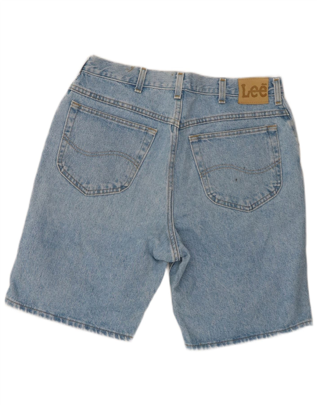 Lee Short en jean pour homme W34 Large Bleu Coton