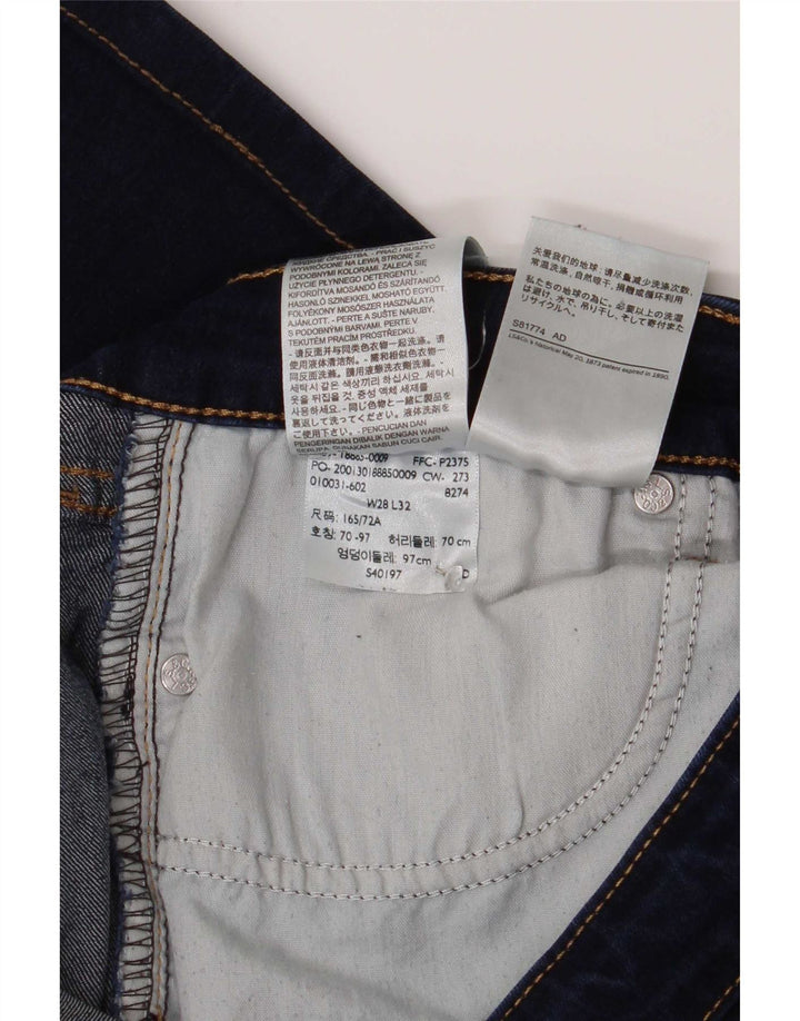Levi's Jean Bootcut 715 Femme W28 L26 Bleu Marine Coton