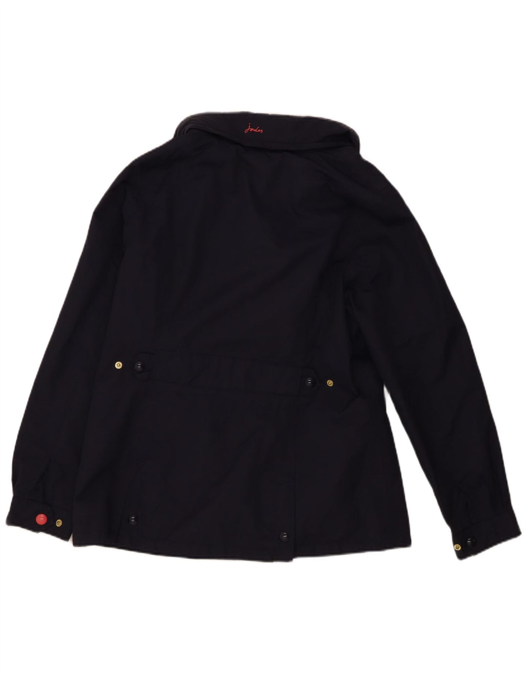 Joules Veste de Pluie Femme UK 12 Medium Bleu Marine Polyamide