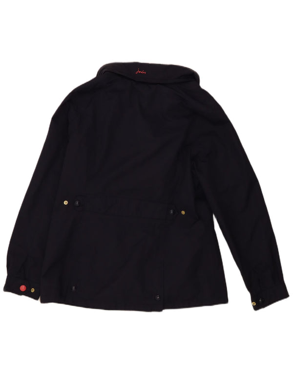Joules Veste de Pluie Femme UK 12 Medium Bleu Marine Polyamide