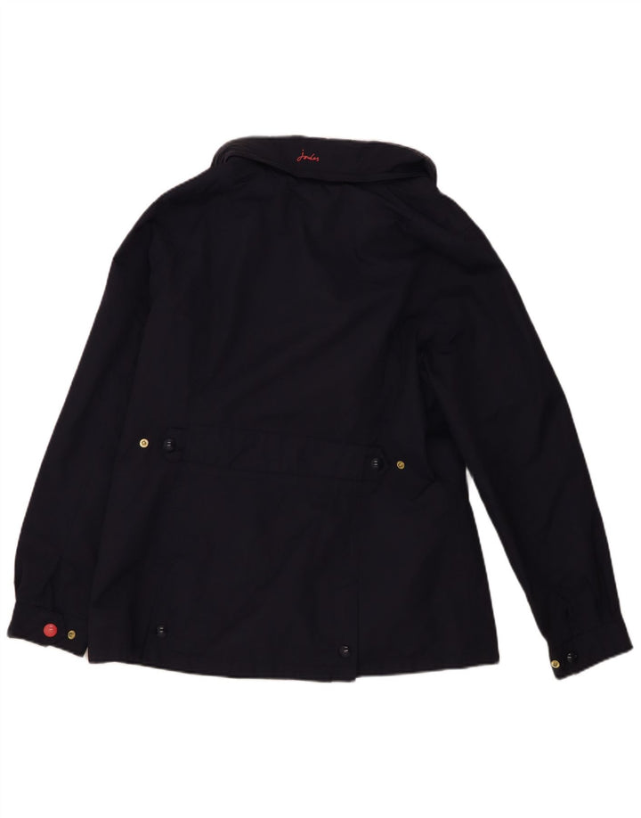 Joules Veste de Pluie Femme UK 12 Medium Bleu Marine Polyamide