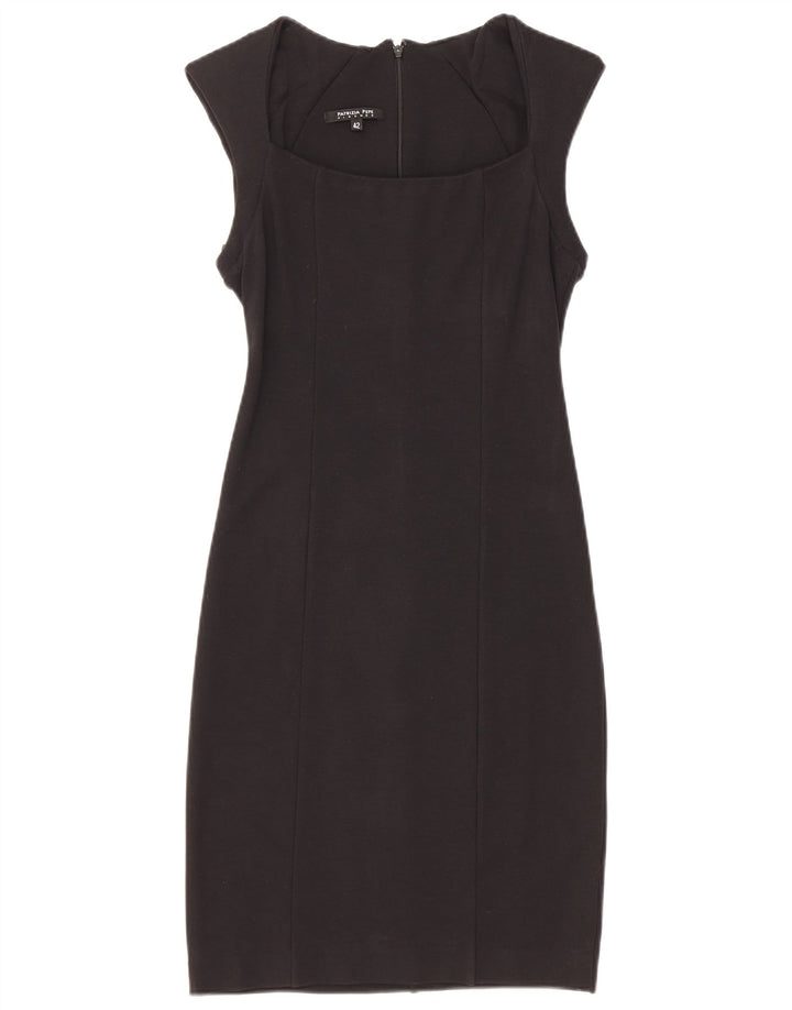 Patrizia Pepe Robe Fourreau Femme IT 42 Viscose Noir Moyen