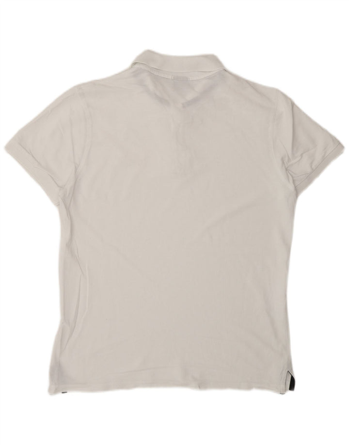 HUGO BOSS Polo Regular Fit Homme Blanc Petit