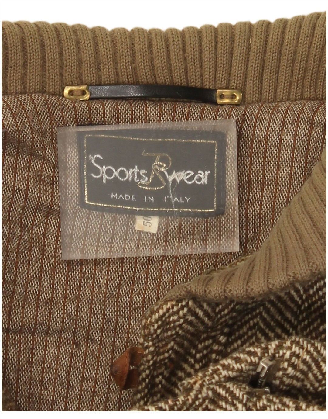 Radici Bomber en tricot pour homme IT 50 à chevrons kaki