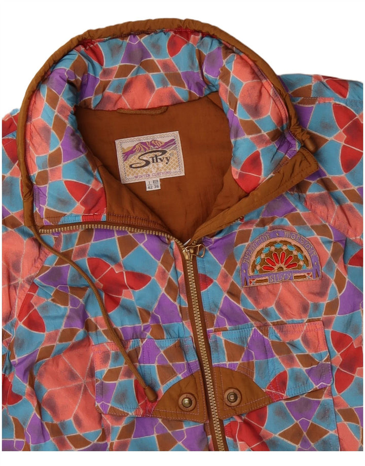 SILVY Veste coupe-vent surdimensionnée pour femme IT 42 Medium multicolore