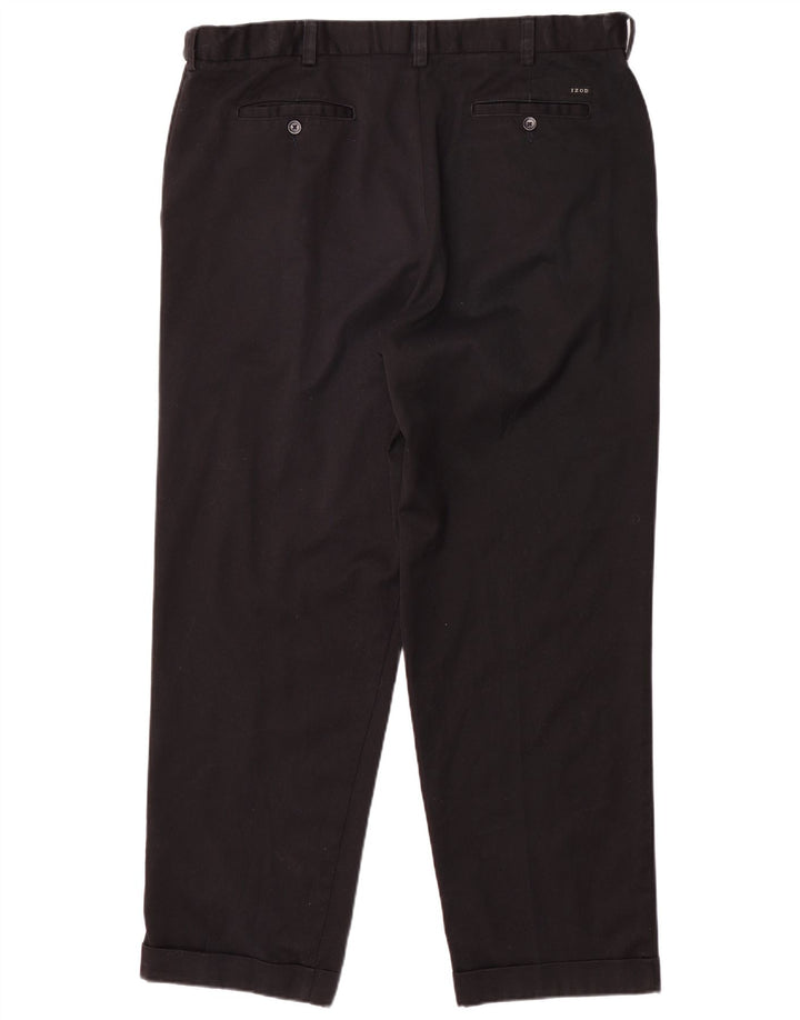 Izod Pantalon Chino Homme W38 L31 Noir Polyester