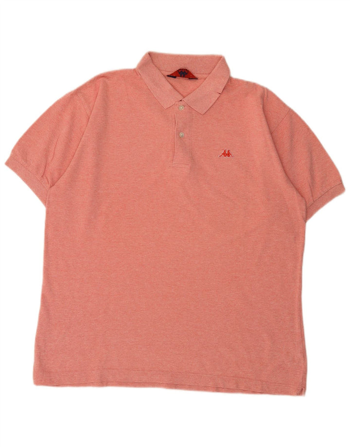 Kappa Polo Homme Grand Rose Coton