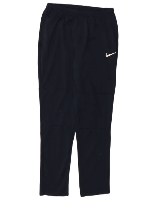 Nike Pantalon de survêtement Dri Fit pour homme Bleu marine moyen Polyester