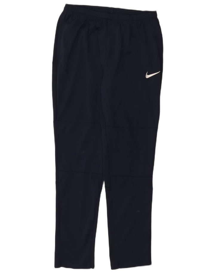 Nike Pantalon de survêtement Dri Fit pour homme Bleu marine moyen Polyester