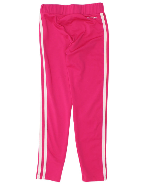 Adidas Leggings Aeroready Fille 7-8 ans Rose Polyester