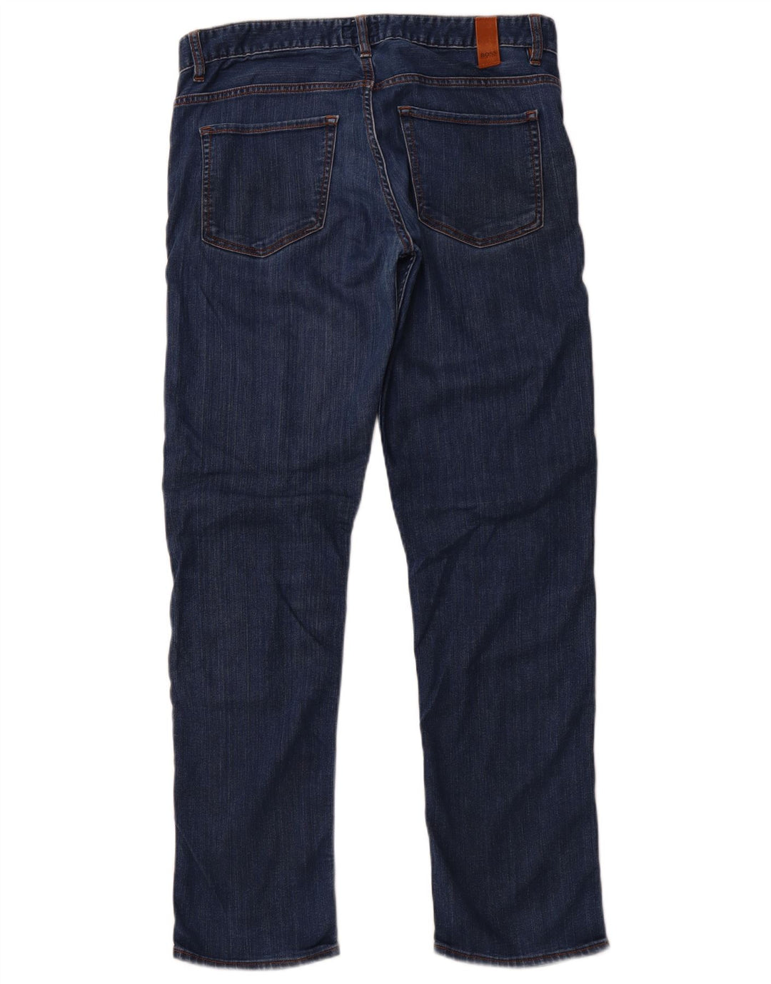 HUGO BOSS Femme Jean Slim W33 L32 Bleu Coton