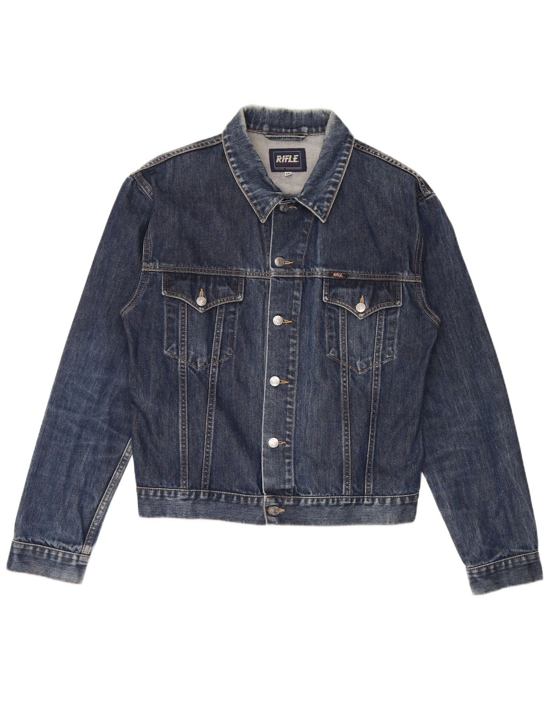 Rifle Veste en Jean Femme UK 20 2XL Bleu Coton