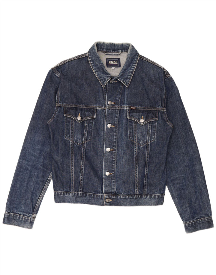 Rifle Veste en Jean Femme UK 20 2XL Bleu Coton