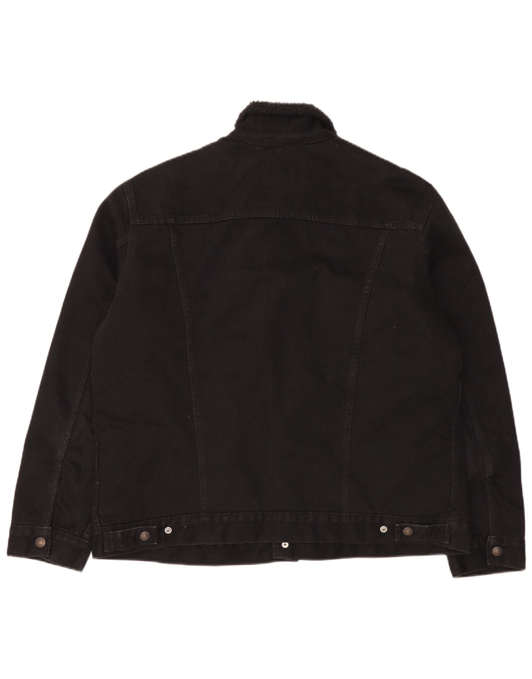 Levi's Veste en Jean Homme UK 42 XL Noir Coton