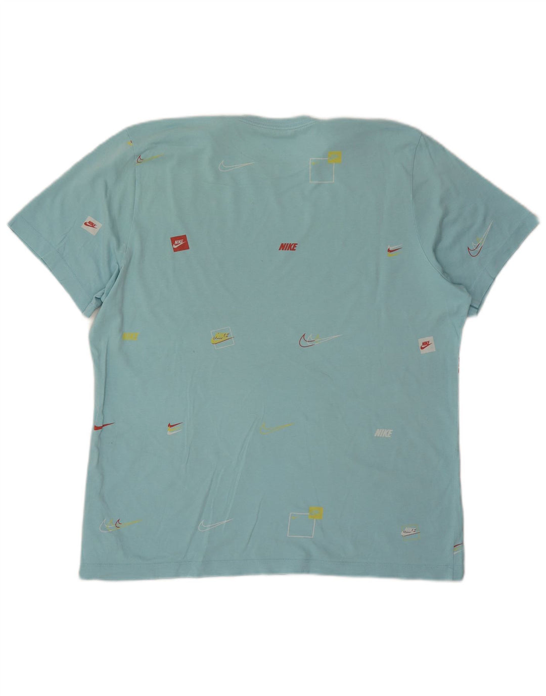 Nike T-shirt graphique pour homme XL Bleu coton