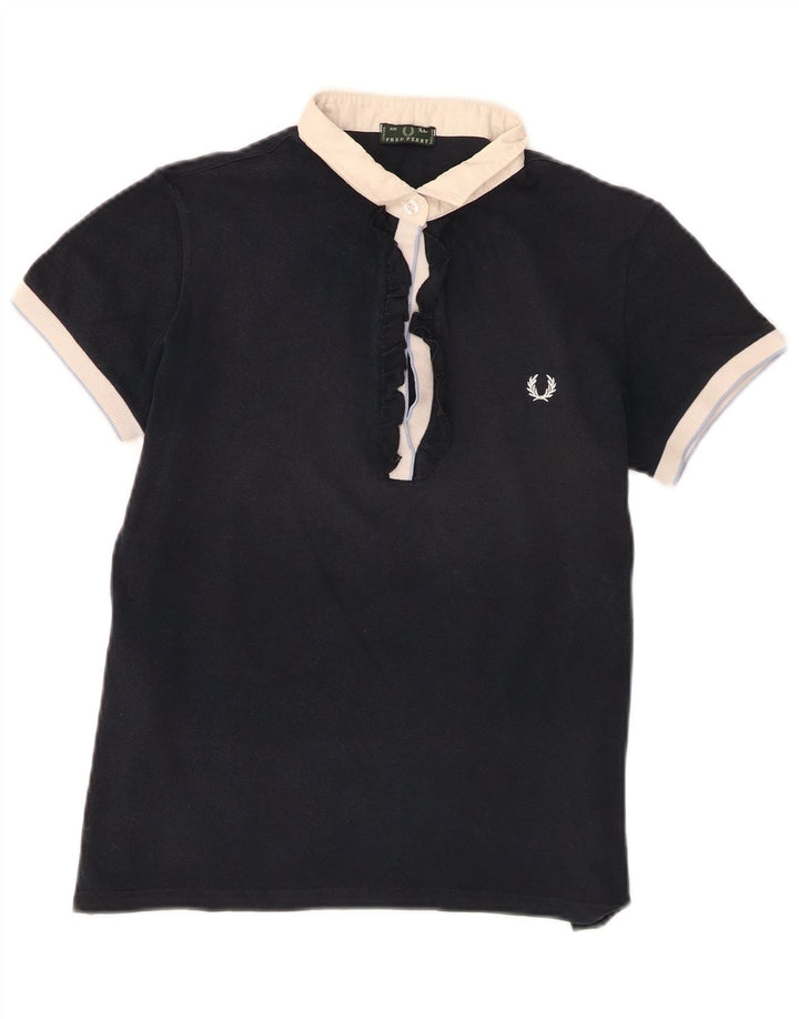 Fred Perry Polo Femme XL Bleu Marine Coton