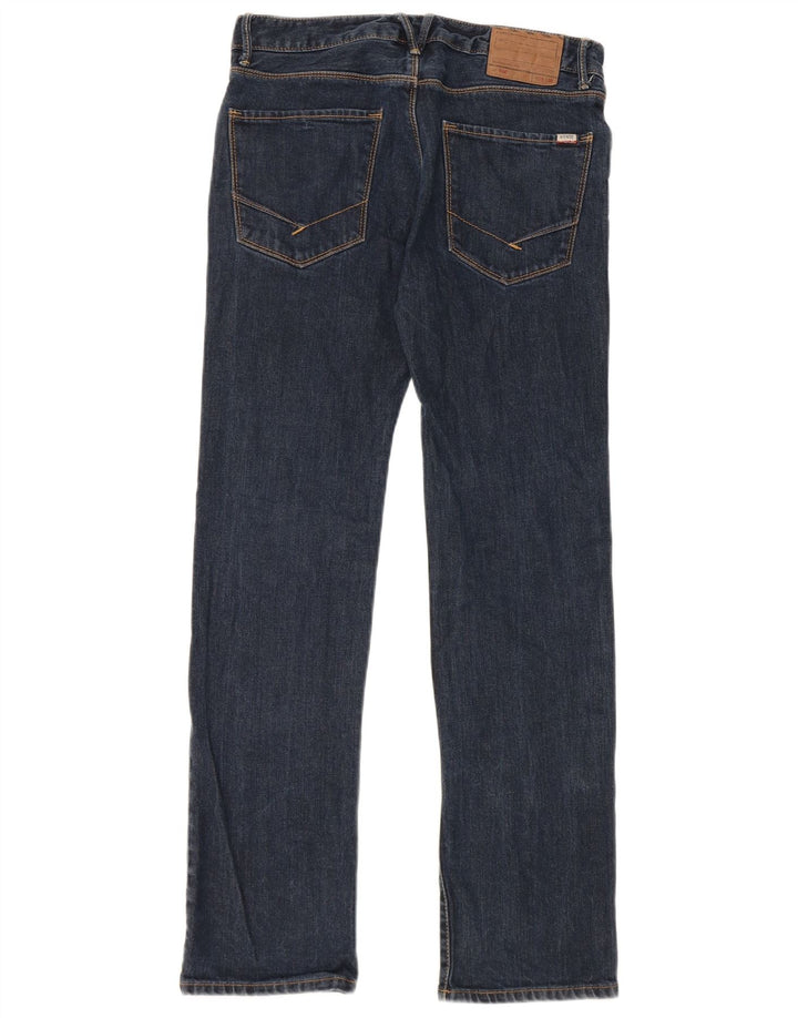 Vans Jean droit homme W29 L30 bleu marine coton
