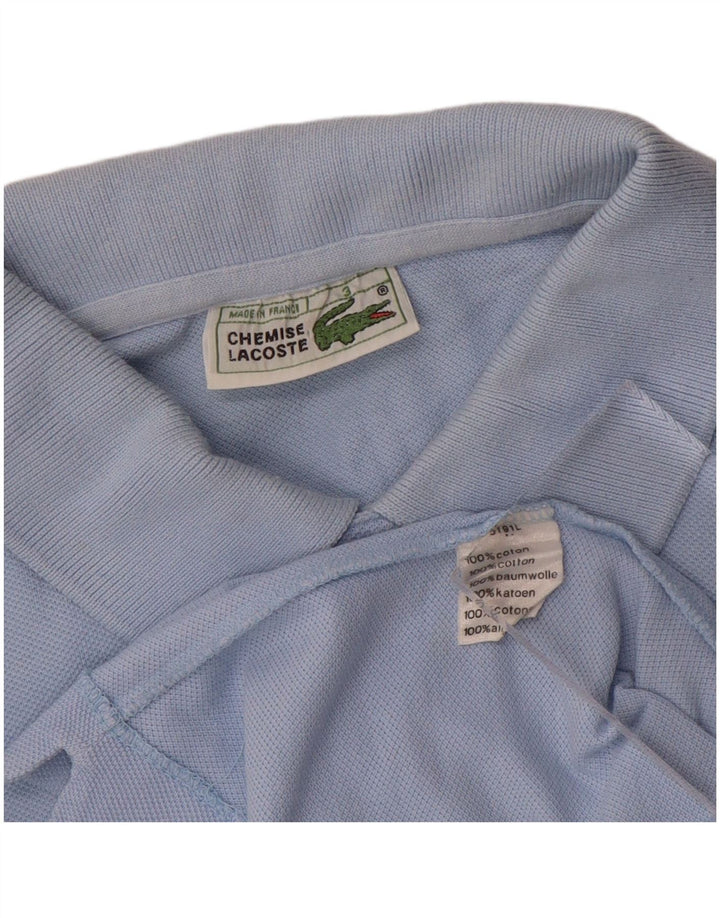 Lacoste Polo Homme Taille 3 Petit Bleu Coton