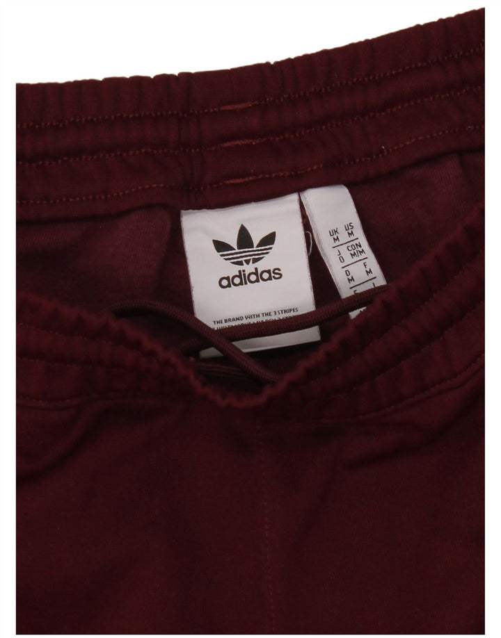 Adidas Pantalon de survêtement pour homme en polyester bordeaux moyen