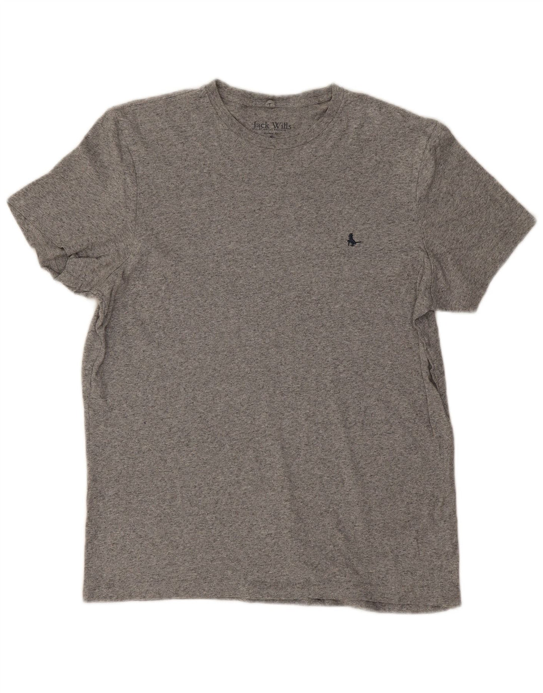 Jack Wills T-Shirt Coupe Classique Homme Gris Moyen Coton