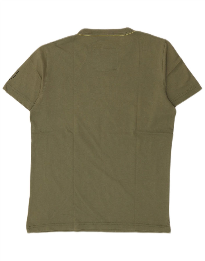 G-Star T-Shirt Graphique Homme Kaki Moyen Coton