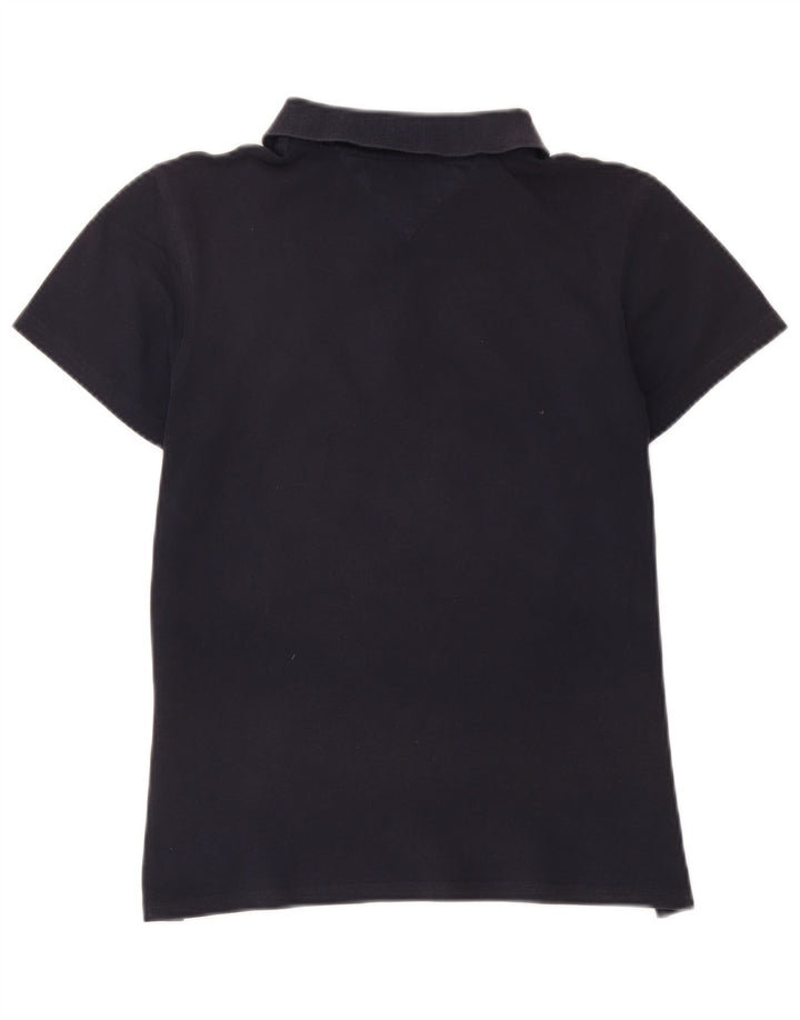Tommy Hilfiger Polo Femme EU 40 Bleu Marine Moyen