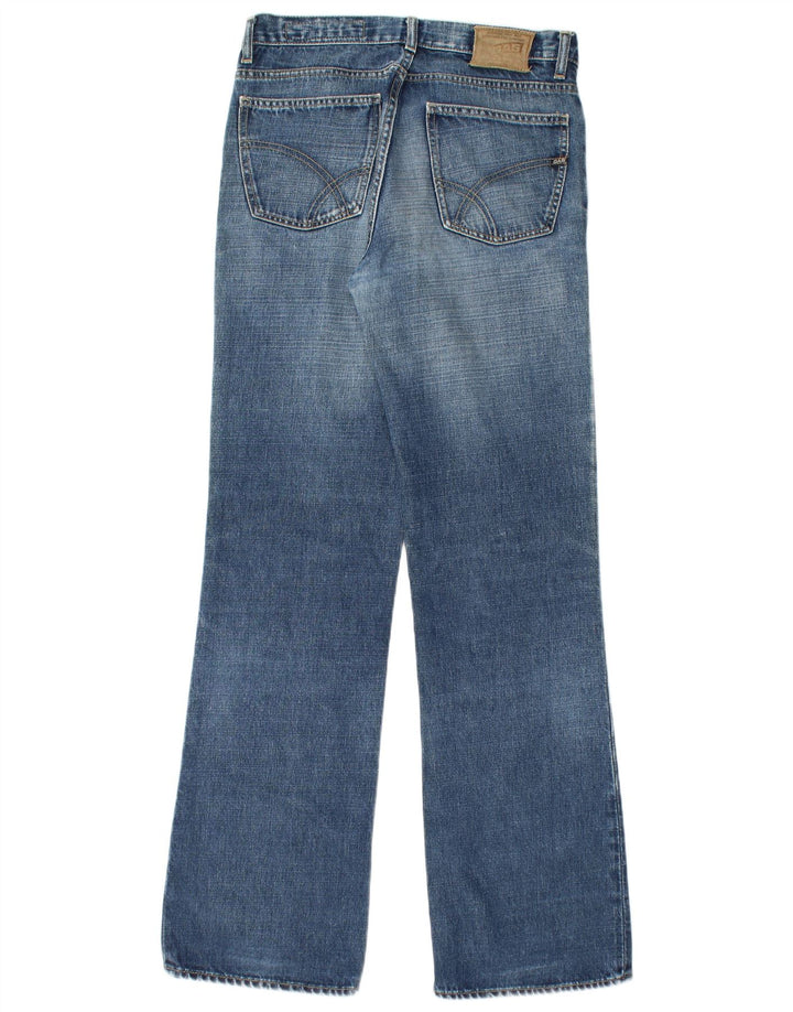 Gas Jean Bootcut Homme W34 L34 Bleu Coton