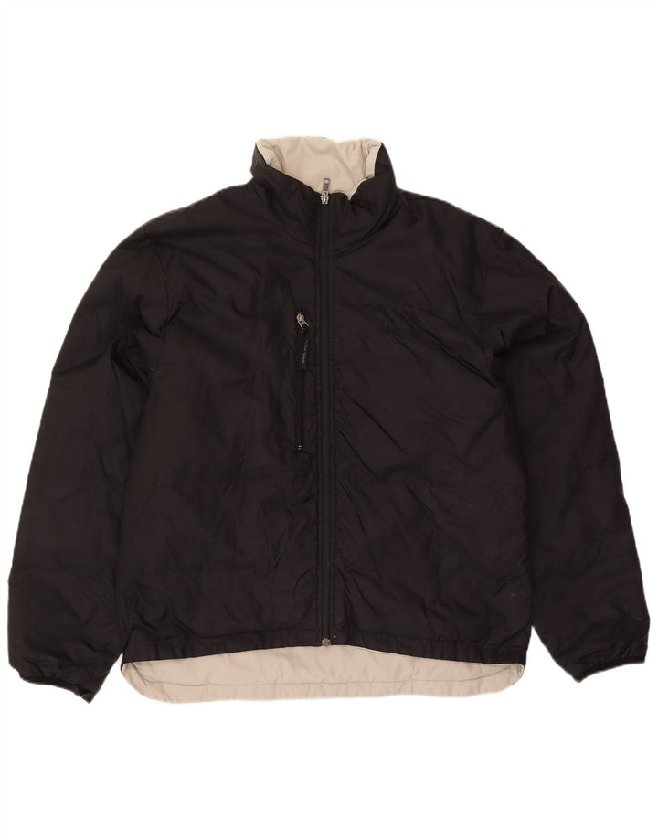 Timberland Veste matelassée réversible pour homme UK 40 Large Noir Nylon
