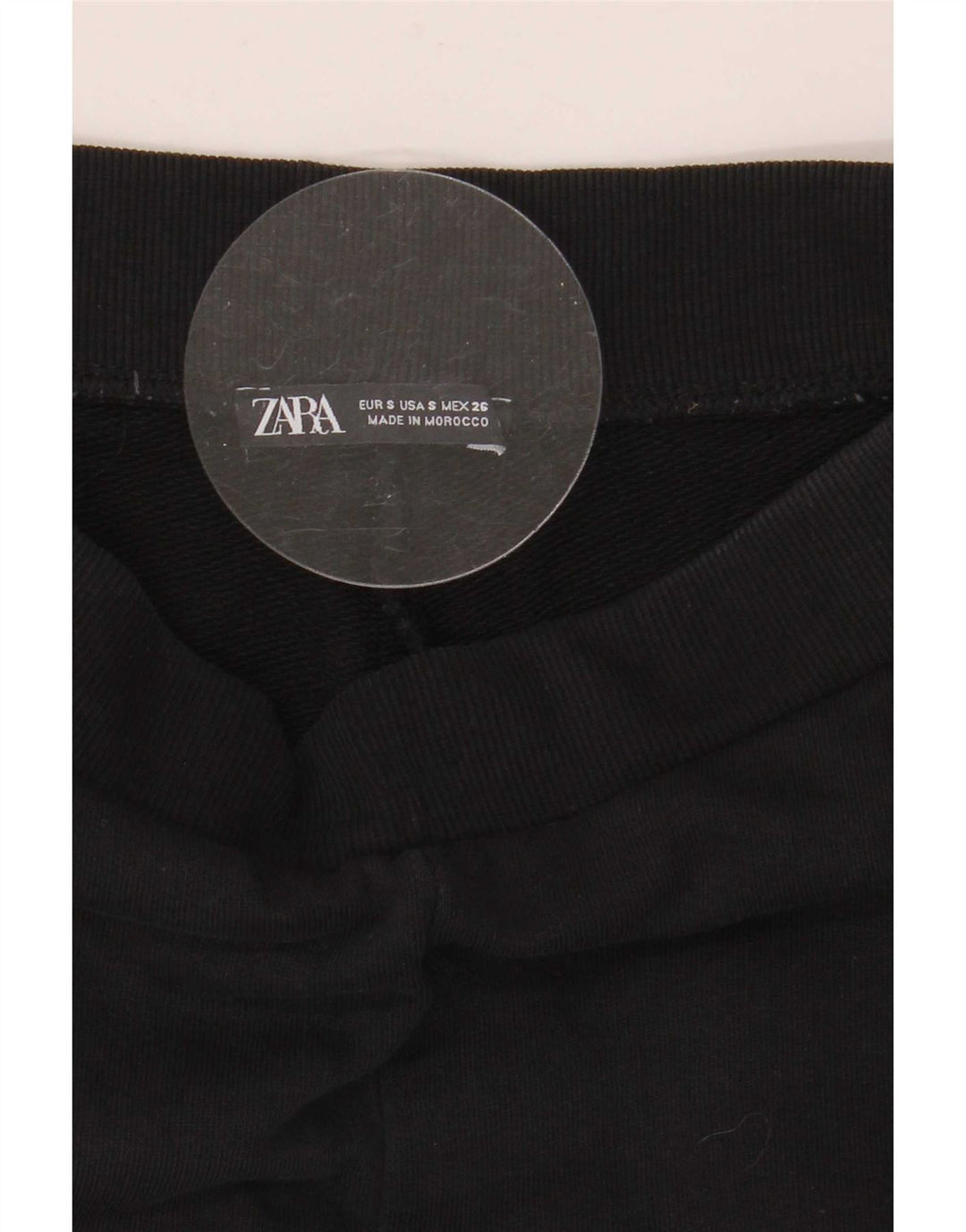 Zara Femme Pantalon De Survêtement Joggers Petit Noir