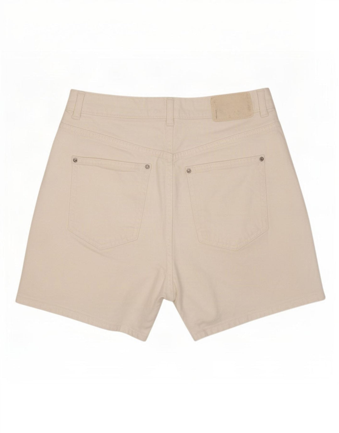Zara Short en jean pour femme EU 40 Medium W30 Blanc