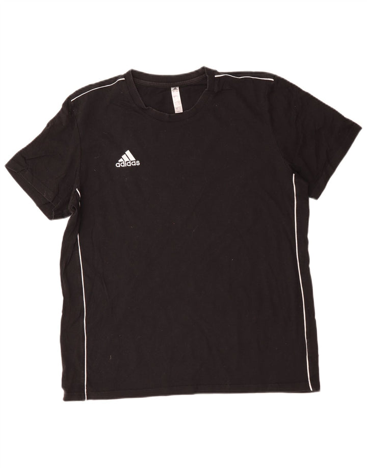 Adidas T-Shirt Homme Haut Grand Coton Noir