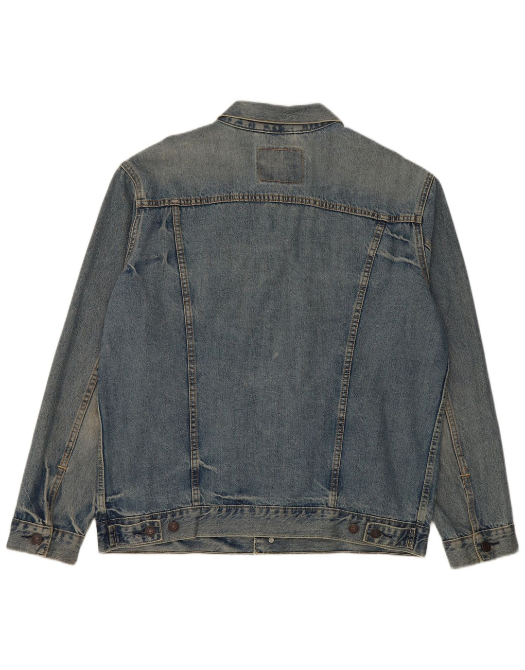 Levi's Veste en Jean Homme UK 42 XL Bleu Coton