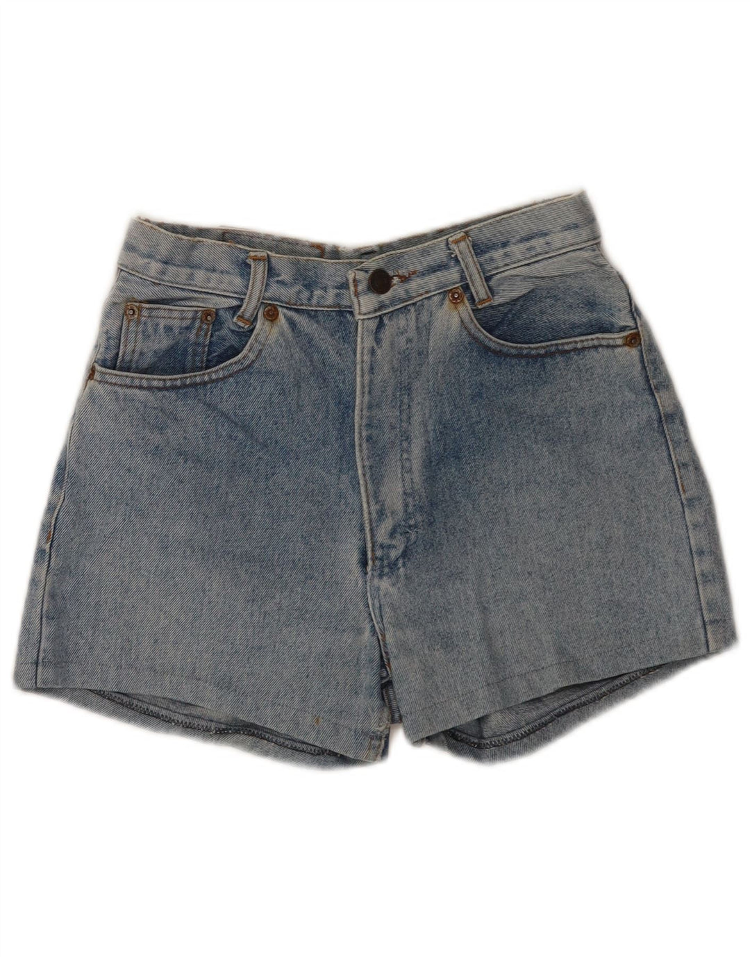 Levi's Short en Jean 501 Femme W29 Bleu Moyen Coton