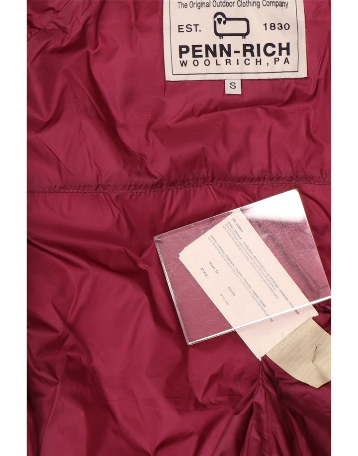 Woolrich Veste matelassée à capuche Penn-Rich pour femme UK 10 Small Rose Nylon