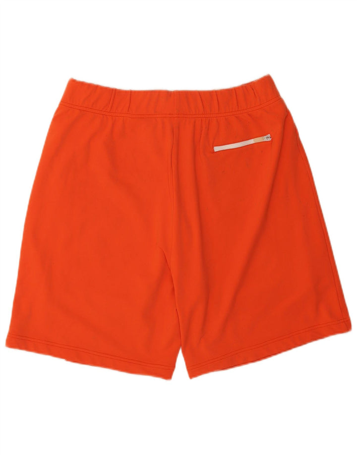 Fila Short de Sport Homme Orange Moyen Colourblock Polyamide