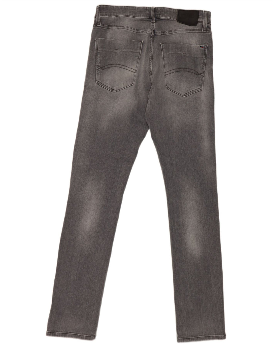 Tommy Hilfiger Jean Slim Homme W33 L34 Gris Coton