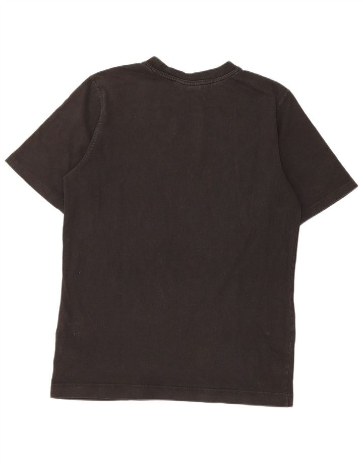 Puma T-shirt graphique pour homme, petit, noir, coton