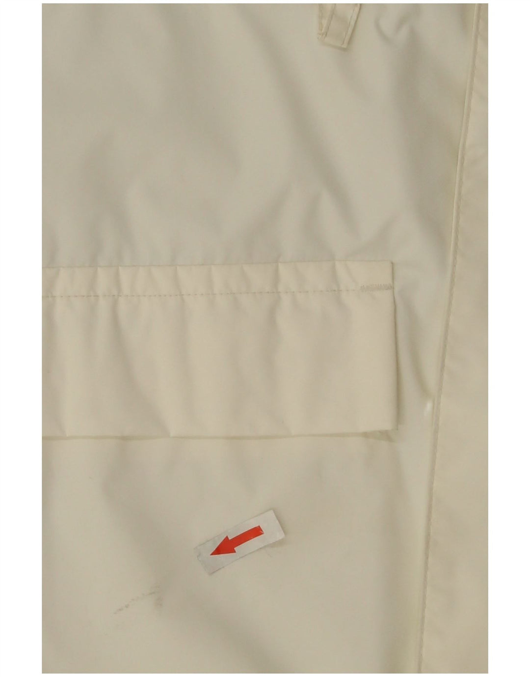 Nautica Veste de pluie pour homme UK 40 Large Blanc Colorblock Nylon