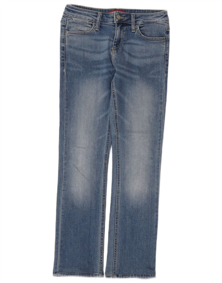 Guess Jean Droit Femme W27 L28 Bleu Coton