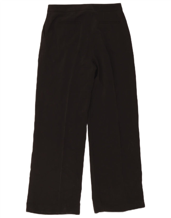 Zara Pantalon décontracté pour femme Taille M W28 L32 Noir Polyester