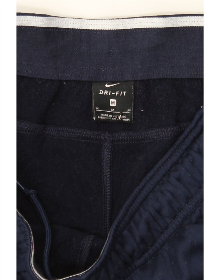 NIKE Mens Dri Fit Tracksuit Trousers Joggers Medium  Navy Blue Polyester Vintage Nike and Second-Hand Nike from Messina Hembry 