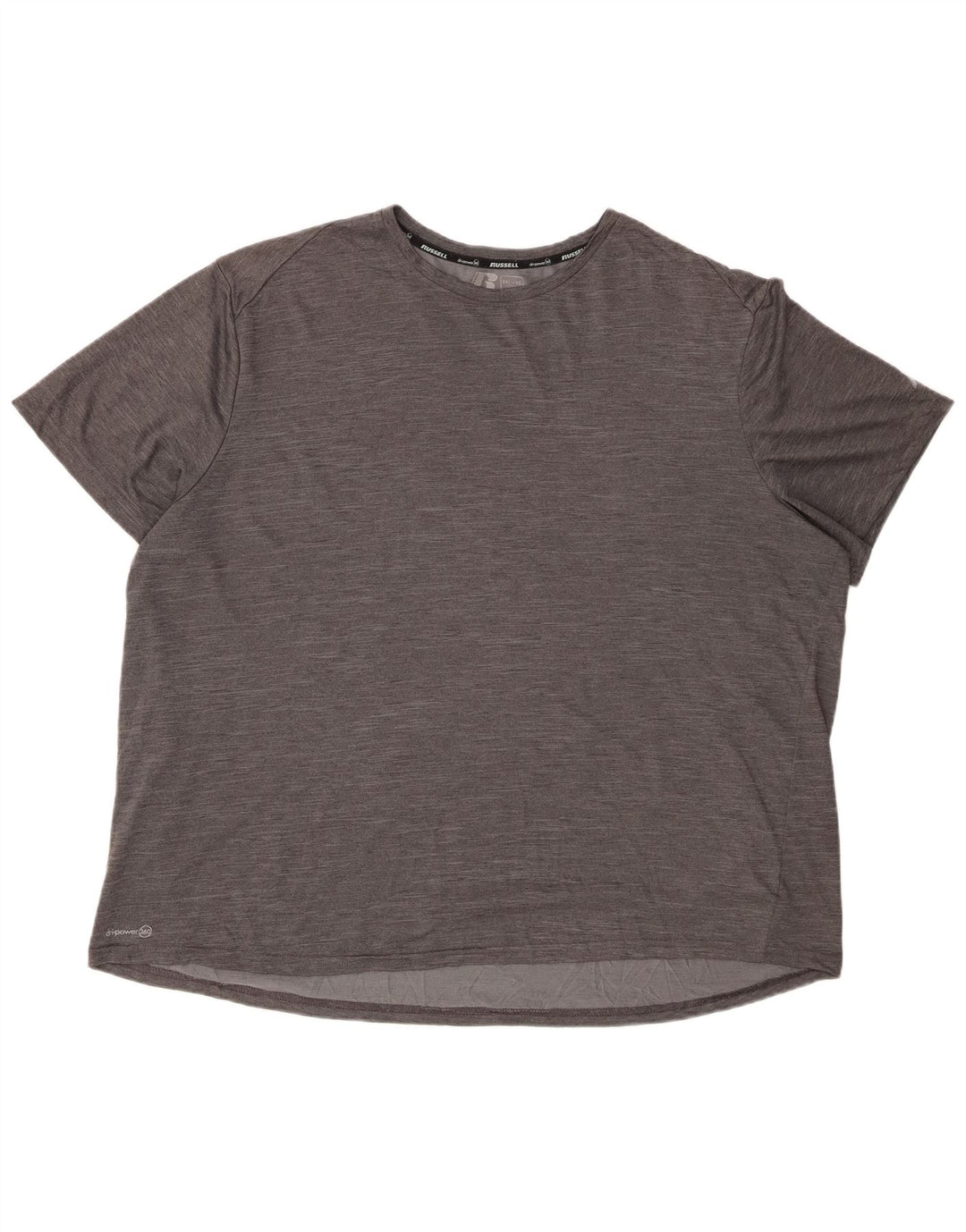 RUSSELL ATHLETIC T-Shirt Homme Haut 2XL Gris Polyester
