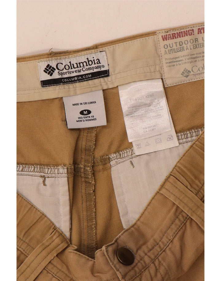 Columbia Short Cargo Homme Moyen W32 Beige Coton