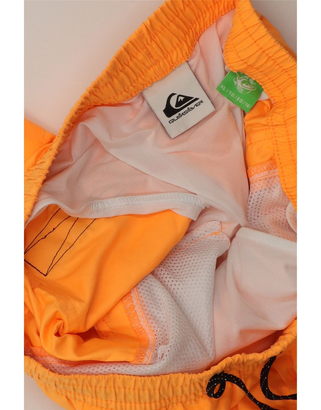 QUIKSILVER Boys Swimming Shorts 15-16 Years Orange Vintage Quiksilver and Second-Hand Quiksilver from Messina Hembry 