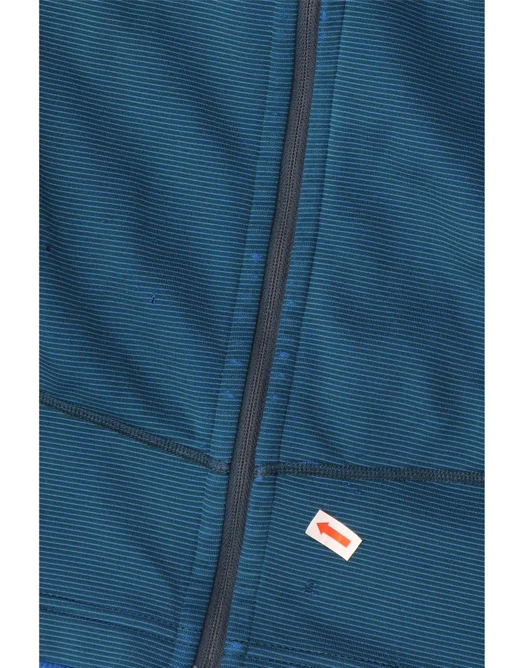 MONTANE Pull à capuche zippé pour homme XL en polyester à fines rayures bleues